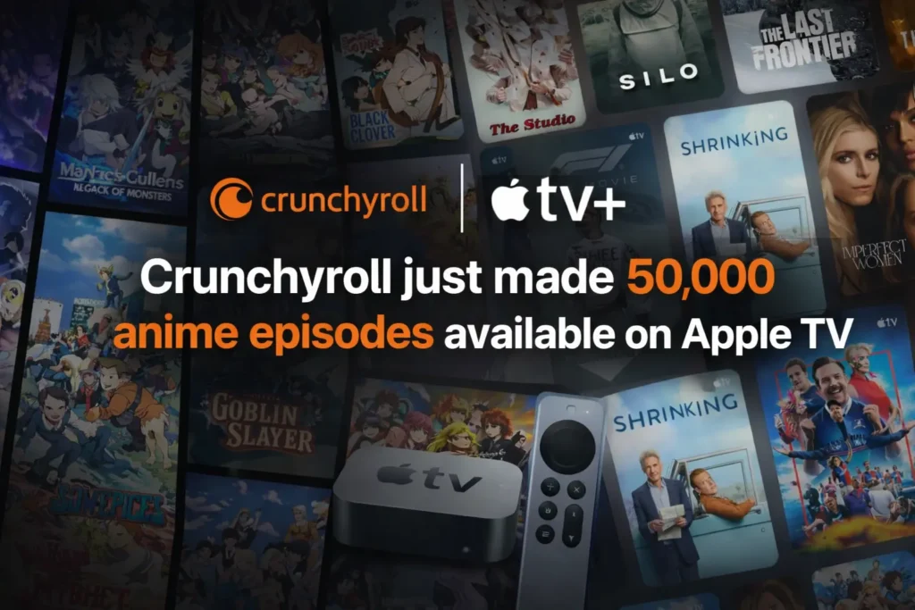 Crunchyroll just made 50,000 anime episodes available on Apple TV