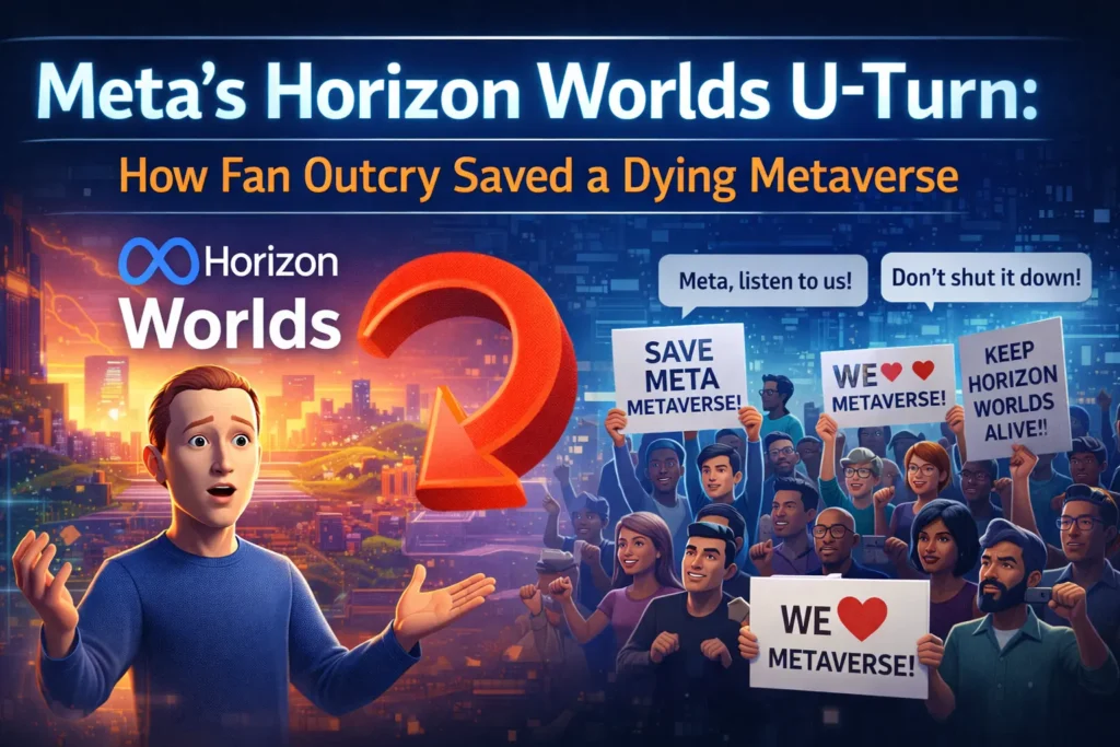 Meta’s Horizon Worlds U-Turn: How Fan Outcry Saved a Dying Metaverse