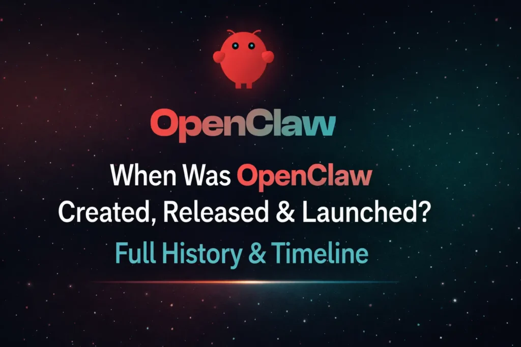When Was OpenClaw Created, Released & Launched? Full History & Timeline