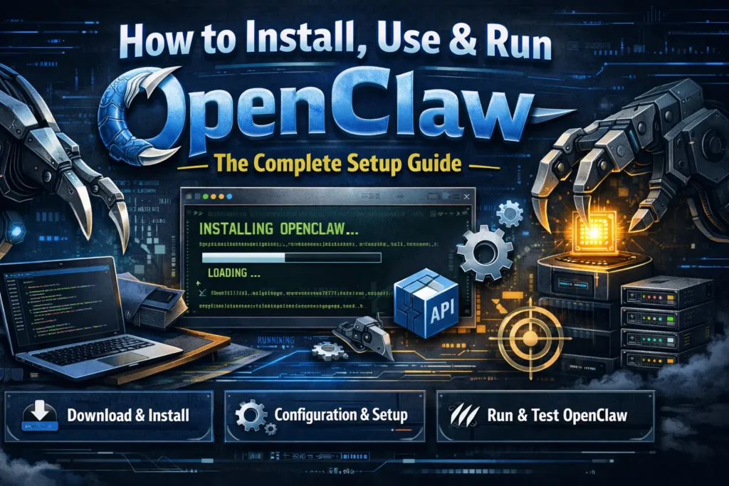 How to Install, Use & Run OpenClaw