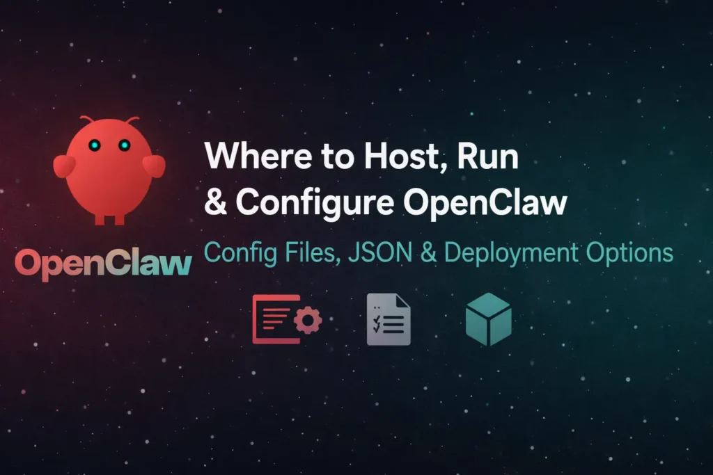 Where to Host, Run & Configure OpenClaw
